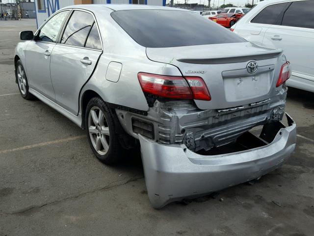 4T1BE46K47U683720 - 2007 TOYOTA CAMRY NEW SILVER photo 3