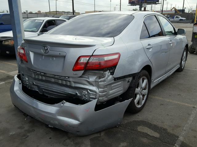 4T1BE46K47U683720 - 2007 TOYOTA CAMRY NEW SILVER photo 4