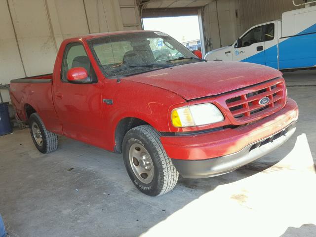 2FTRF17263CA05901 - 2003 FORD F150 RED photo 1