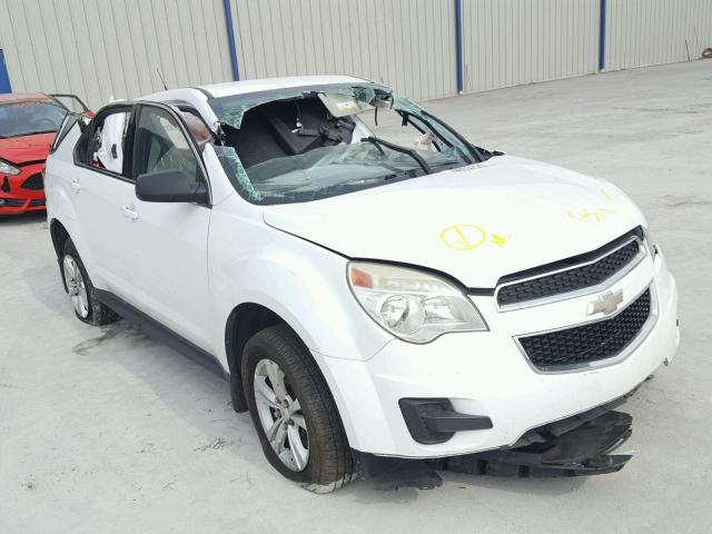 2GNALBEK5C6273813 - 2012 CHEVROLET EQUINOX LS WHITE photo 1