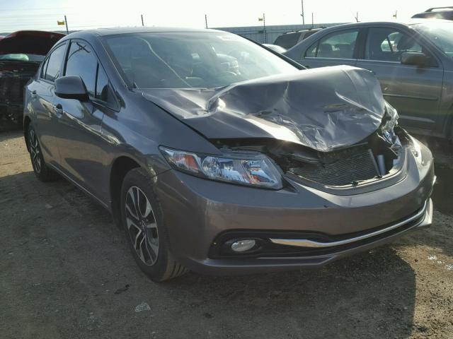 19XFB2F86DE032624 - 2013 HONDA CIVIC EX 灰色 照片 1