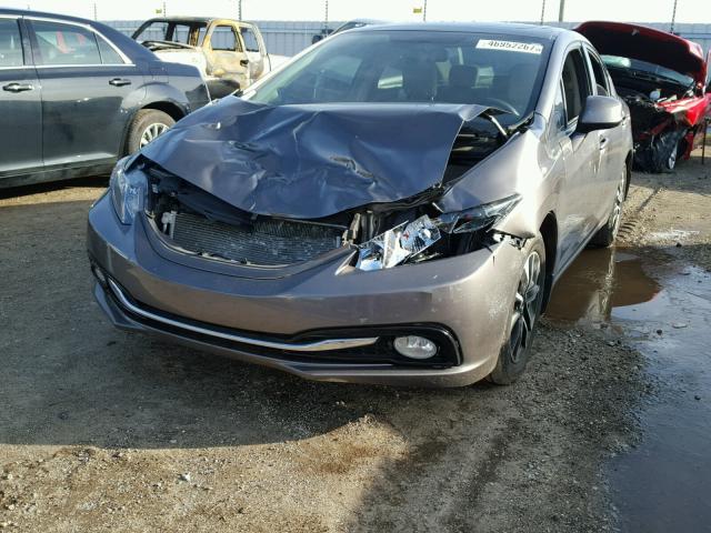 19XFB2F86DE032624 - 2013 HONDA CIVIC EX 灰色 照片 2