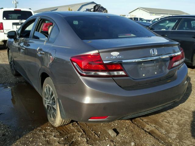19XFB2F86DE032624 - 2013 HONDA CIVIC EX 灰色 照片 3