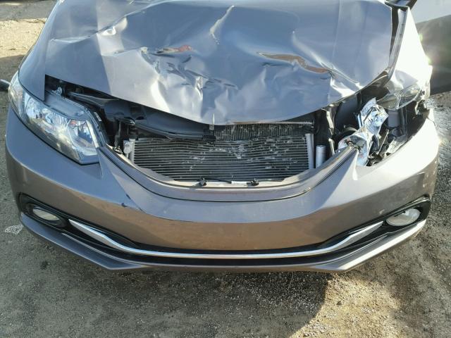 19XFB2F86DE032624 - 2013 HONDA CIVIC EX 灰色 照片 7
