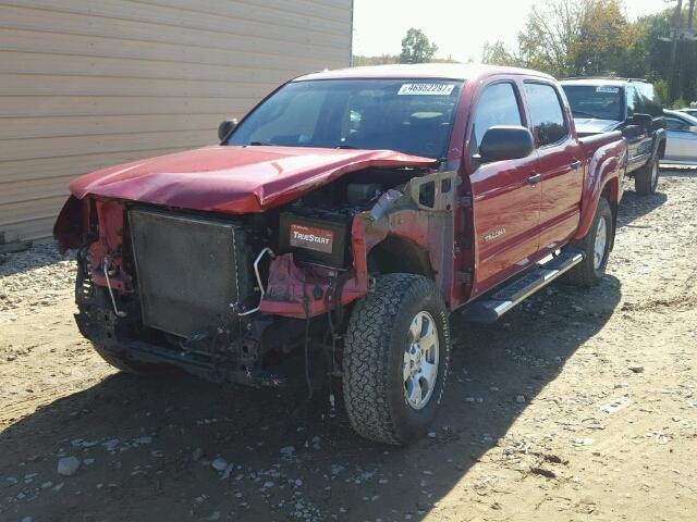 5TFLU4EN7CX035918 - 2012 TOYOTA TACOMA DOU RED photo 9