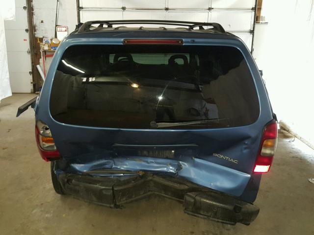 1GMDX03E5XD346502 - 1999 PONTIAC MONTANA / BLUE photo 9