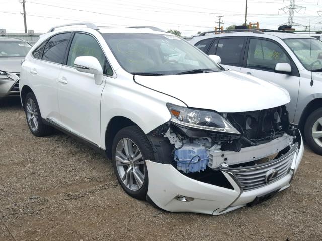 2T2BC1BA3FC010320 - 2015 LEXUS RX 450H WHITE photo 1