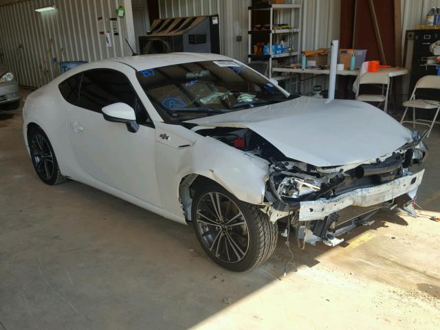 JF1ZNAA18D2715257 - 2013 TOYOTA SCION FR-S WHITE photo 1