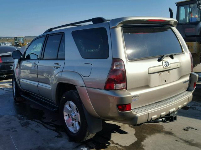 JTEZT14R750020374 - 2005 TOYOTA 4RUNNER SR GOLD photo 3