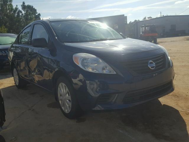 3N1CN7AP3DL885289 - 2013 NISSAN VERSA S BLUE photo 1