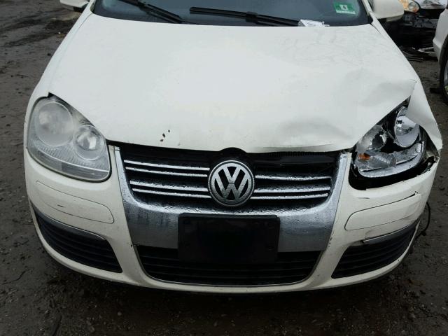 3VWJZ71K98M107282 - 2008 VOLKSWAGEN JETTA S 白色 照片 7