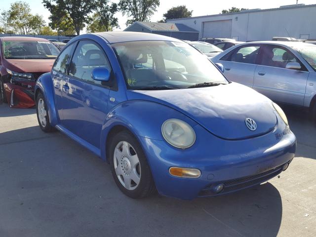 3VWCC21CXXM467875 - 1999 VOLKSWAGEN NEW BEETLE Mavi foto 1