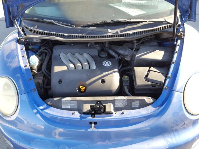 3VWCC21CXXM467875 - 1999 VOLKSWAGEN NEW BEETLE Mavi foto 7