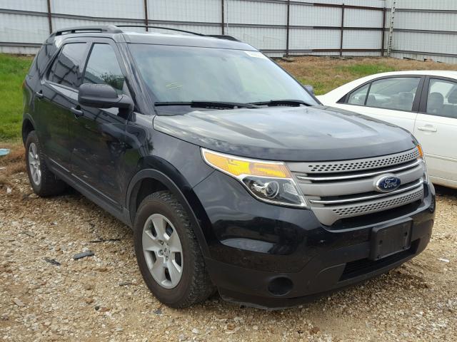 1FM5K8B82DGB22188 - 2013 FORD EXPLORER BLACK photo 1