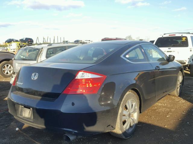 1HGCS12748A021593 - 2008 HONDA ACCORD EX 黑色 照片 4