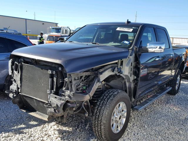 3C6UR5FL2GG264081 - 2016 RAM 2500 LARAM GRAY photo 2