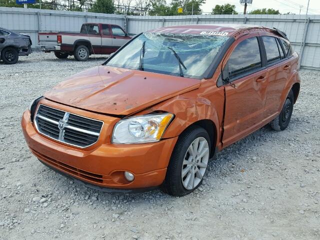 1B3CB5HA4BD141300 - 2011 DODGE CALIBER HE ORANGE photo 2