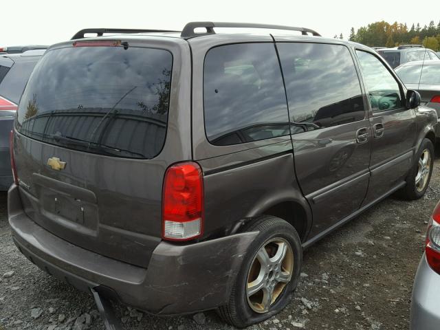 1GNDU331X9D107257 - 2009 CHEVROLET UPLANDER L 棕色 照片 4