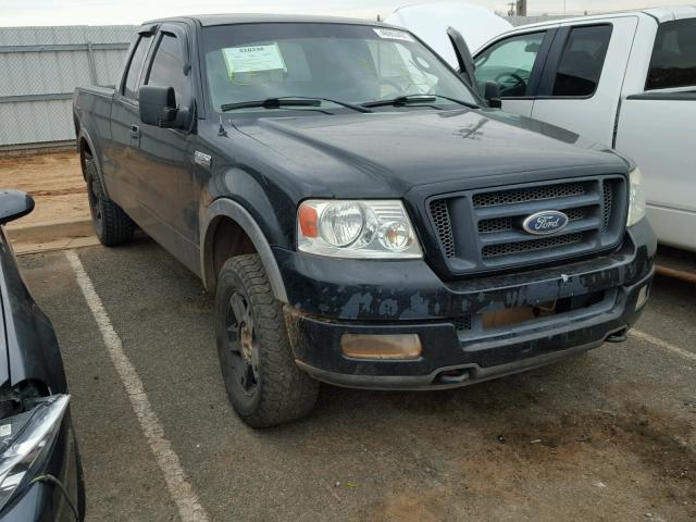 1FTPX14534NA07779 - 2004 FORD F150 BLACK photo 1