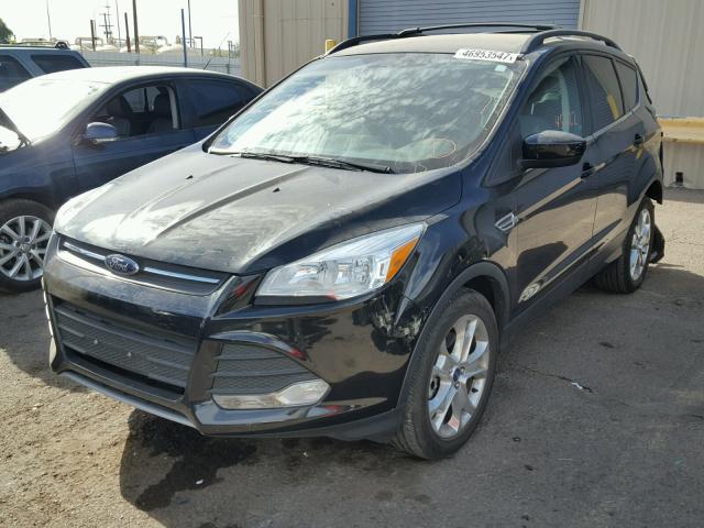 1FMCU0G9XDUC78842 - 2013 FORD ESCAPE SE BLACK photo 2