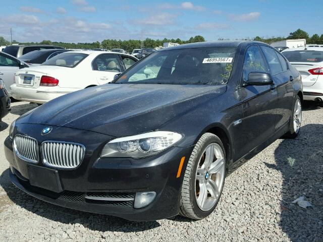 WBAFR9C5XCDV58931 - 2012 BMW 550 BLACK photo 2