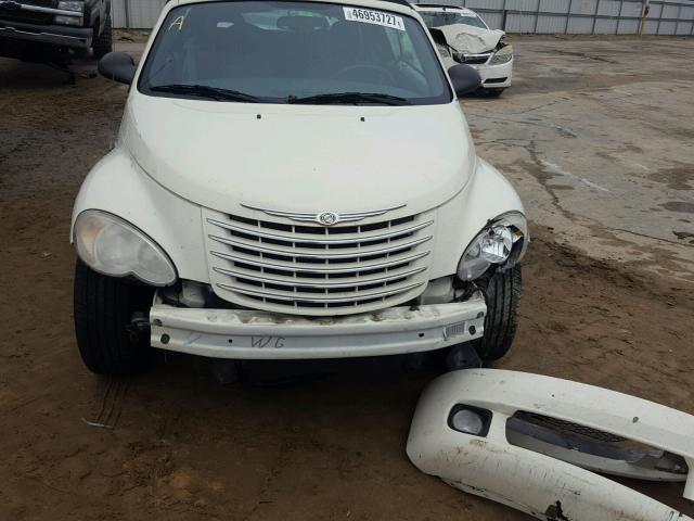 3C3JY45X57T590868 - 2007 CHRYSLER PT CRUISER CREAM photo 9