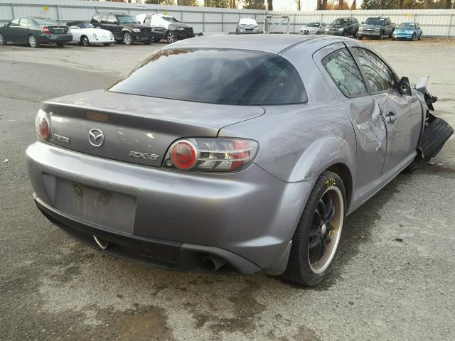 JM1FE17N850143952 - 2005 MAZDA RX8 SILVER photo 4