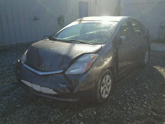 JTDKB20U083309723 - 2008 TOYOTA PRIUS GRAY photo 2