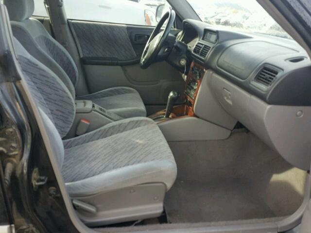 JF1SF6553WH764861 - 1998 SUBARU FORESTER S BLACK photo 5