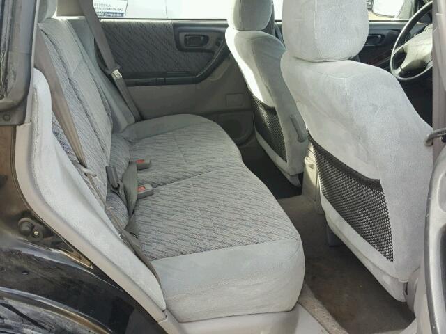 JF1SF6553WH764861 - 1998 SUBARU FORESTER S BLACK photo 6