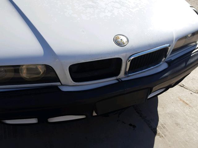 WBAGF8326VDL45443 - 1997 BMW 740 I AUTO WHITE photo 9