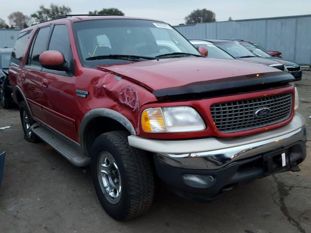 1FMFU18L4YLB11580 - 2000 FORD EXPEDITION RED photo 1