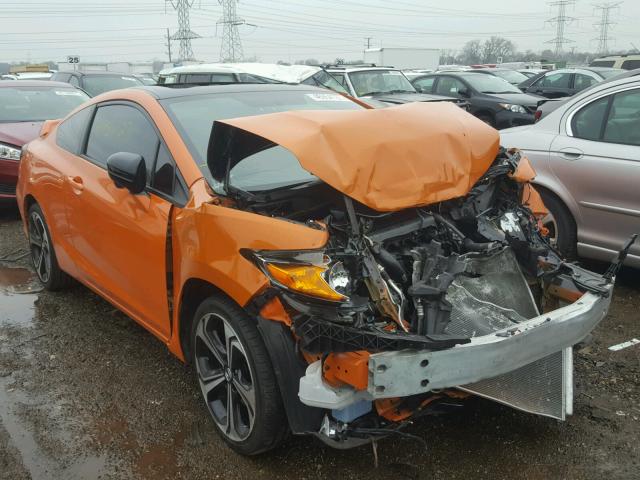 2HGFG4A56EH701010 - 2014 HONDA CIVIC SI ORANGE photo 1