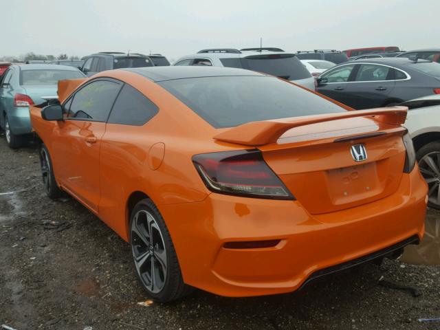 2HGFG4A56EH701010 - 2014 HONDA CIVIC SI ORANGE photo 3