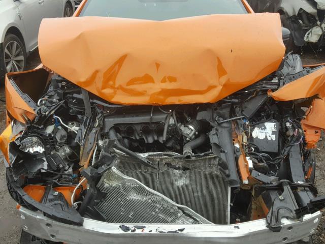 2HGFG4A56EH701010 - 2014 HONDA CIVIC SI ORANGE photo 7