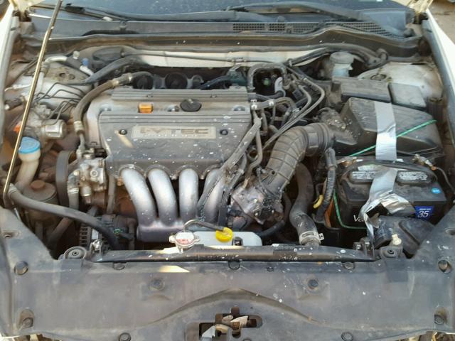 1HGCM563X4A106649 - 2004 HONDA ACCORD LX WHITE photo 7