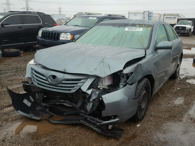 4T1BE46K27U516093 - 2007 TOYOTA CAMRY NEW BLUE photo 2