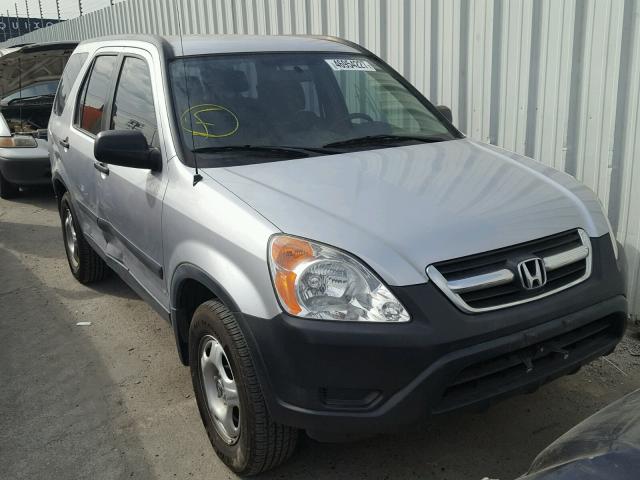 JHLRD68423C015580 - 2003 HONDA CR-V LX SILVER photo 1