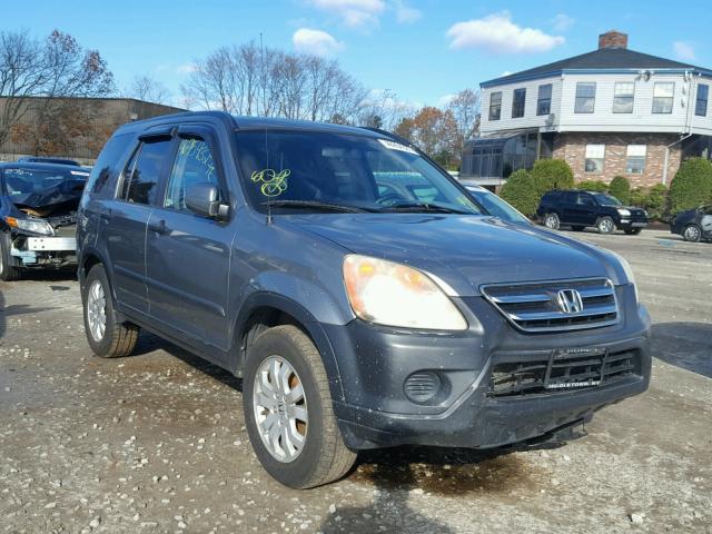 SHSRD788X6U403548 - 2006 HONDA CR-V EX GRAY photo 1