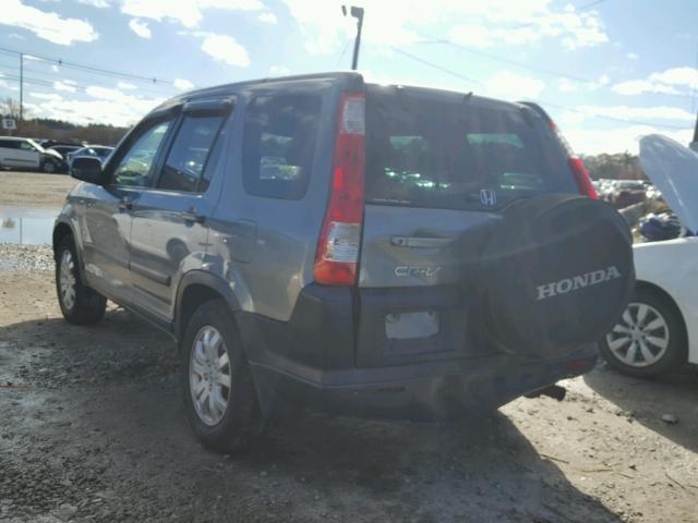 SHSRD788X6U403548 - 2006 HONDA CR-V EX GRAY photo 3