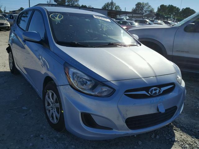 KMHCT5AE1CU042617 - 2012 HYUNDAI ACCENT GLS BLUE photo 1