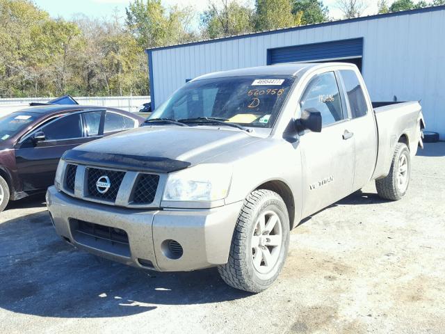 1N6BA06A66N560958 - 2006 NISSAN TITAN XE GRAY photo 2