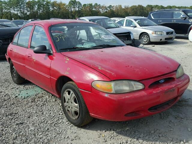 3FAFP13P51R221041 - 2001 FORD ESCORT RED photo 1