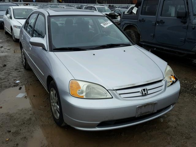 1HGES25763L006472 - 2003 HONDA CIVIC EX SILVER photo 1