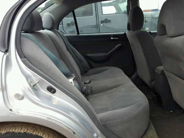 1HGES25763L006472 - 2003 HONDA CIVIC EX 银色 照片 6