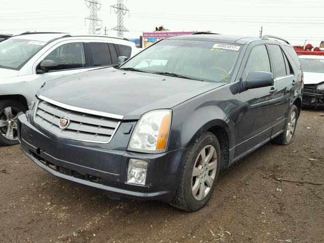 1GYEE437480148147 - 2008 CADILLAC SRX GRAY photo 2