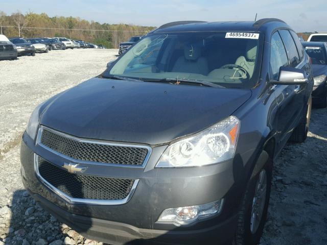 1GNER23D19S181513 - 2009 CHEVROLET TRAVERSE L CHARCOAL photo 2