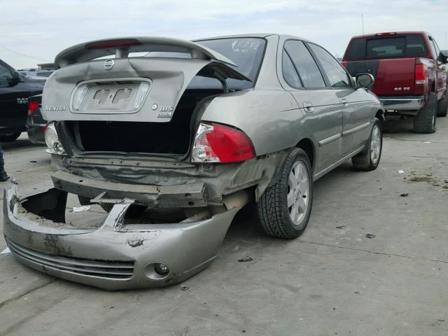 3N1CB51D36L456482 - 2006 NISSAN SENTRA 1.8 TAN photo 4