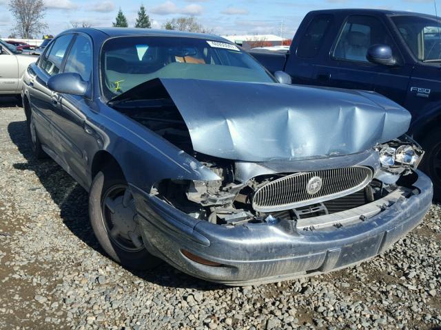 1G4HP54K0YU155445 - 2000 BUICK LESABRE CU BLUE photo 1