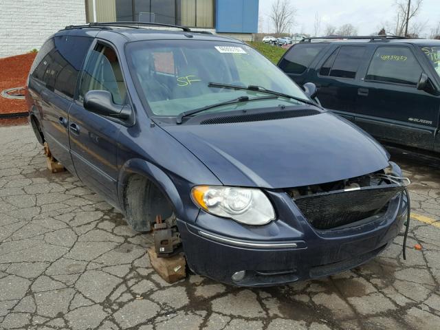 2A4GP64L57R258932 - 2007 CHRYSLER TOWN & COU BLUE photo 1